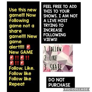 Like my posts in posh and I'll like back